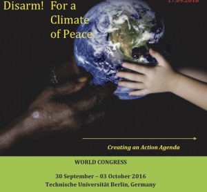 Disarm! For a climate of Peace