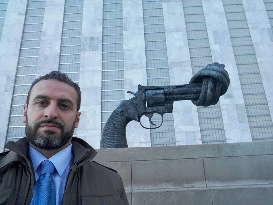 Al Palazzo di Vetro dell'ONU per il "Primo Comitato" sul Disarmo dell'Assemblea Generale - ottobre 2016