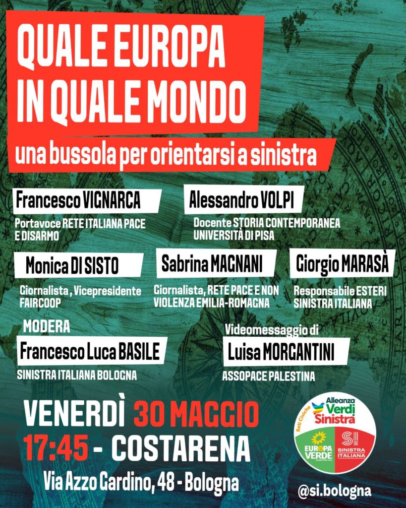 Quale Europa in quale mondo, a Bologna il 30 maggio